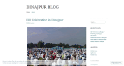Desktop Screenshot of dinajpurbangla.wordpress.com