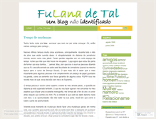Tablet Screenshot of fulanadetal.wordpress.com