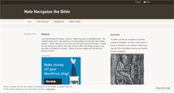 Desktop Screenshot of navigatornate.wordpress.com