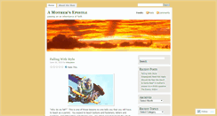 Desktop Screenshot of amothersepistle.wordpress.com