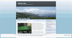 Desktop Screenshot of mattblack123.wordpress.com