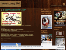 Tablet Screenshot of horsecountrylife.wordpress.com