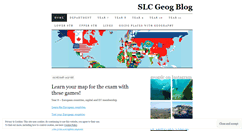 Desktop Screenshot of geographyslc.wordpress.com