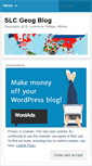 Mobile Screenshot of geographyslc.wordpress.com
