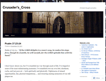 Tablet Screenshot of crusadercross.wordpress.com