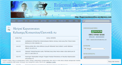 Desktop Screenshot of keperawatanonline.wordpress.com