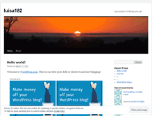 Tablet Screenshot of luisa182.wordpress.com