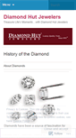 Mobile Screenshot of diamondhutjewelers.wordpress.com