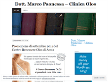 Tablet Screenshot of marcopaonessa.wordpress.com