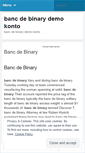 Mobile Screenshot of find.bancdebinarydemokonto.wordpress.com