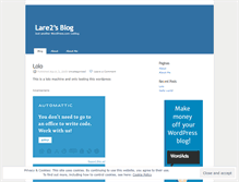 Tablet Screenshot of lare2.wordpress.com