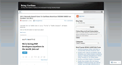 Desktop Screenshot of beinggarifuna.wordpress.com