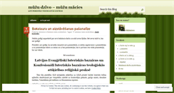 Desktop Screenshot of nopagrabstava.wordpress.com