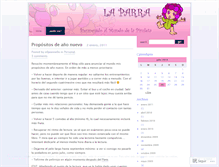 Tablet Screenshot of laparra.wordpress.com