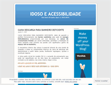 Tablet Screenshot of idosoeacessibilidade.wordpress.com