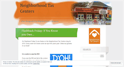 Desktop Screenshot of houstontax.wordpress.com