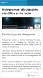Mobile Screenshot of hologramascyt.wordpress.com