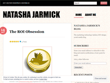 Tablet Screenshot of natashajarmick.wordpress.com