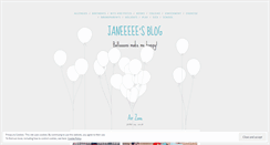 Desktop Screenshot of janeeeee.wordpress.com