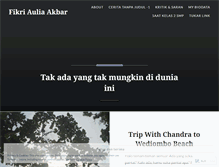 Tablet Screenshot of fikri0505.wordpress.com