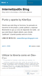 Mobile Screenshot of internetizados.wordpress.com