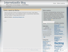 Tablet Screenshot of internetizados.wordpress.com