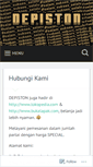 Mobile Screenshot of depiston.wordpress.com