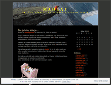 Tablet Screenshot of mahlat.wordpress.com