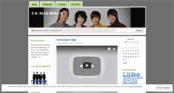 Desktop Screenshot of lovexcnblue.wordpress.com