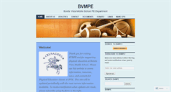 Desktop Screenshot of bvmpe.wordpress.com