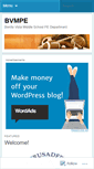 Mobile Screenshot of bvmpe.wordpress.com
