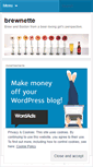 Mobile Screenshot of brewnette.wordpress.com