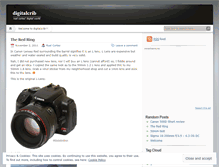 Tablet Screenshot of digitalcrib.wordpress.com