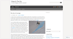 Desktop Screenshot of chaosinthecity.wordpress.com