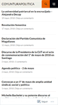 Mobile Screenshot of coyunturapolitica.wordpress.com