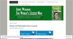 Desktop Screenshot of jerrywolman.wordpress.com