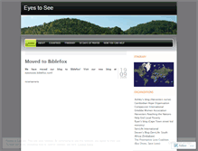 Tablet Screenshot of eyestosee2009.wordpress.com