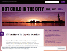 Tablet Screenshot of hotchildinthecityto.wordpress.com