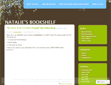 Tablet Screenshot of nataliesbookshelf2.wordpress.com