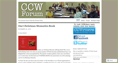 Desktop Screenshot of ccwriters.wordpress.com