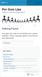 Mobile Screenshot of guiolize.wordpress.com