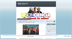 Desktop Screenshot of misionciencialara.wordpress.com