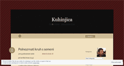 Desktop Screenshot of kuhinjica.wordpress.com