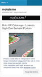 Mobile Screenshot of motoisme.wordpress.com