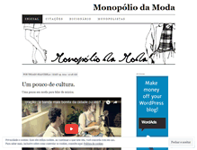 Tablet Screenshot of monopoliodamoda.wordpress.com