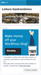 Mobile Screenshot of leituragastronomica.wordpress.com
