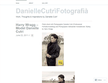 Tablet Screenshot of daniellecutriphotography.wordpress.com