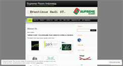 Desktop Screenshot of evantinushadi.wordpress.com