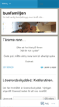 Mobile Screenshot of busfamiljen.wordpress.com