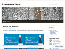 Tablet Screenshot of fonou.wordpress.com
